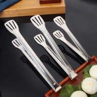 多功能加厚食物三线夹 牛排食品面包夹烧烤工具 厨具不锈钢夹子